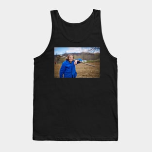 Portrait of a senior woman going to work Tank Top